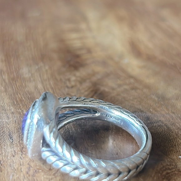 ❤️sale❤️ DAVID YURMAN/ PETITE ALBION WITH AMETHYST/ 7.5❤️ - Picture 11 of 13